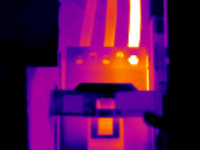200A Main Breaker Infrared Image
